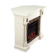 Carrington Faux Slate Convertible Electric Fireplace - Ivor N7