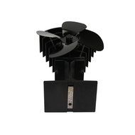 Neat824 Heat Powered Stove Fan, 4 Blades Wood Burning Stove Fan, High Airflow &amp; Silent Performance, Save 12%-15%... N5