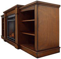 Real Flame Hawthorne Electric Fireplace - Burnished Oak N3