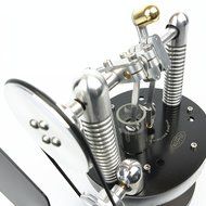 Heat Powered Small Stove Top Fan for wood multi-fuel coal - WARPFIVE SIDEWINDER Eco Stirling engine N4
