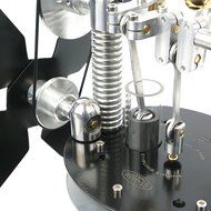 Heat Powered Small Stove Top Fan for wood multi-fuel coal - WARPFIVE SIDEWINDER Eco Stirling engine N5