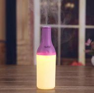 Leewa 180ml USB Ultrasonic Aroma LED Humidifier for Home ; Office ; Bedroom with Timing function (Purple) N6