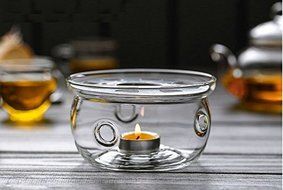 Astra shop High Heat Resistant Borosilicate Glass Teapot Warmer