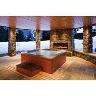Amantii Outdoor Panorama Series Slim Electric Fireplace, 50 Inch N5