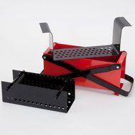 Bits and Pieces - Newspaper Briquet Maker-Heavy Duty Steel Press Paper Log Maker - Brick Press measures 10-1/4... N2