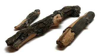 Midwest Hearth Gas Logs Deluxe Decorative Branch and Twig Set | Cast From Real Logs and Hand Painted in USA (Oak... N11