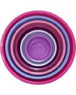 Gourmet Home Products 6-Piece Melamine Mixing Bowls Set