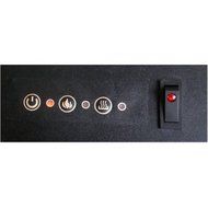 Kissmoji 60" Wall-Mounted Fireplace N4