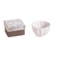 White Bungalow Mini Round Cake Pan - Oven Safe By Rosanna