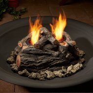 Real Flame 2-Can Outdoor Log Set N4