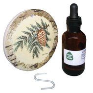 Fireplace Aroma Stone With Woodland Oil