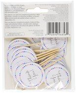 Wilton 2113-0856 Cupcake Picks, Thank You, 24-Pack