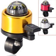 Metal Ring Handlebar Bell Sound Alarm for Bike Bicycle w/ Sphere Compass - Random Color N2