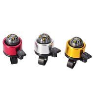 Metal Ring Handlebar Bell Sound Alarm for Bike Bicycle w/ Sphere Compass - Random Color N3