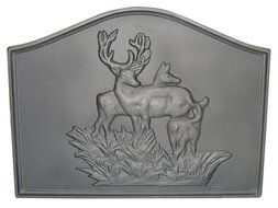 HomComfort CIFBEG Eagle Cast Iron Fireback Plates N2
