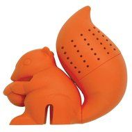 Huayoung 3-pcs Cut Squirrel Tea Infusers Safe &amp; Convenient Silicone Tea Filters (Blue) N3