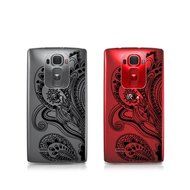 kwmobile Elegant and light weight Crystal Case Design Indian sun for LG G Flex 2 in light pink white transparent N23