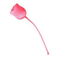 NiceShop16 Silicone Rose Design Tea Leaf Strainer Herbal Spice Infuser Tea Filter (Green) N2