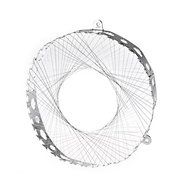 PIXNOR Gas Stove Windproof Energy-Saving Net (Silver)