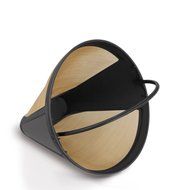 Nicelucky #4 Washable &amp; Reusable Cone Gold Tone Coffee Filter