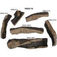 Peterson Real Fyre 18-inch Rugged Split Oak Log Set With Vented Propane Ansi Certified G46 Burner - Electronic...