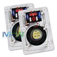 PBX (PowerBass) Home Audio MC-5.2W 5-1/4" M-Series Integra Cinema 2-Way In-Wall Speakers N2
