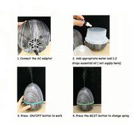 SUNCO Aroma Essential Oil Diffuser, 400ml Ultrasonic Cool Mist Aroma Humidifier with Waterless Auto Shut-off,... N15