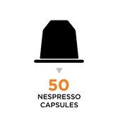 Prepara Espresso Capsule Carousel &ndash; Elegant USA designed - Smooth and Silent Rotation &ndash; Holds up to 50 Nespresso...