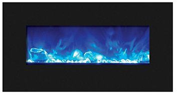Amantii WM-BI-48-5823-WHTGLS Electric Fireplace N23