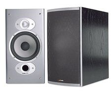 Polk Audio RTi6 High Performance Bookshelf Speakers (Pair, Black)