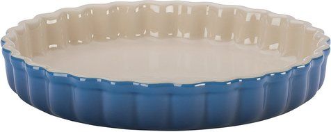 Le Creuset Stoneware 1-1/2-Quart Tart Dish, Cherry