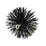 MEECO'S RED DEVIL 33190 8-Inch Round Poly Chimney Brush