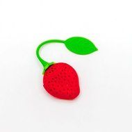 Strawberry tea strainer