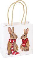 Boston International Gift Bags, Small, Winter Eddie, Pack of 12