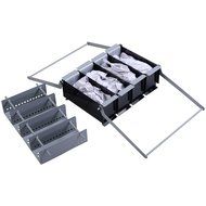 Giantex 4 Brick Paper Log Briquette Maker New Paper Fireplace Stove Fuel Firewood N5