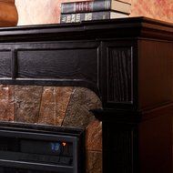 Electric Fireplace Heater Remote Control Adjustable Heat Free Standing 1500w N8