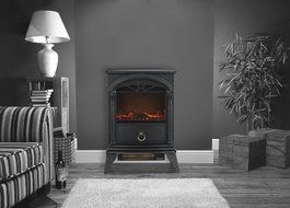 Unbranded EFS-1/2344 Electric Stove Top Fireplace, 1500-watt