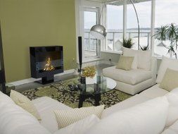 Anywhere Fireplace - Tribeca II Ventless Fireplace
