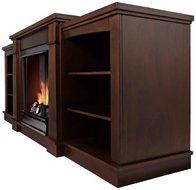 Real Flame Hawthorne Gel Fireplace - Burnished Oak N8
