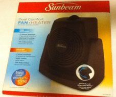 Sunbeam SFH5963M-BWM Dual Comfort Heater with Fan