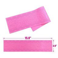 Mandydov Fondant Cake Decorating Lace Silicone Mold Mat Tools Wedding Flower Embossing Mould Baker