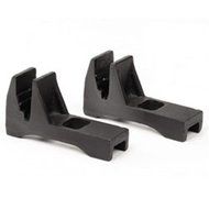 Cast Iron Fireback Boot Stand Stands - Standard Pair