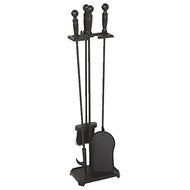 Home Impressions 4-Piece Fireplace Tool Set