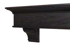 Pearl Mantels 424-60-20 Manhattan Espresso 60" Mantel Shelf N4