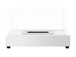 Ignis Portable Tabletop Ventless Bio Ethanol Fireplace - Tower (Stainless Steel) N20