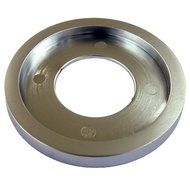 LASCO 70008SN Beauty Trim Ring for Fireplace Log Lighter Valve Flange, Satin Nickel