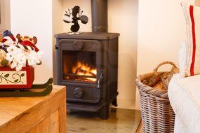 2016 Model - Kenley Heat Powered Eco Friendly Stove Top Fan for Fireplace Wood Log Coal Fire Burner - 4 Blades N10