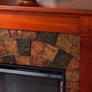 Southern Enterprises Elkmont Electric Fireplace N4