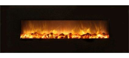 Modern Flame SF40-BILV Slim-Fire 40" Electric Recessed / Wall Mounted Fireplace