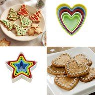 Julyshop Cookies Fondant Cake Decorating Sugarcraft Plunger Cutter Tools Mold Mould (Circle) N2